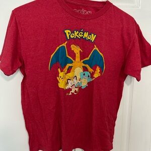 Vintage Pokemon Charizard Red Short Sleeve Tee